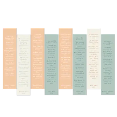 Spring Hymn Bookmark Set